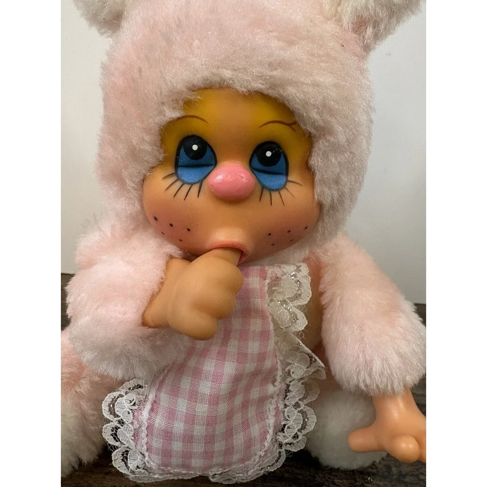 Vintage Atlanta Gerber Thumb Sucker Pink  Rubber Face 8